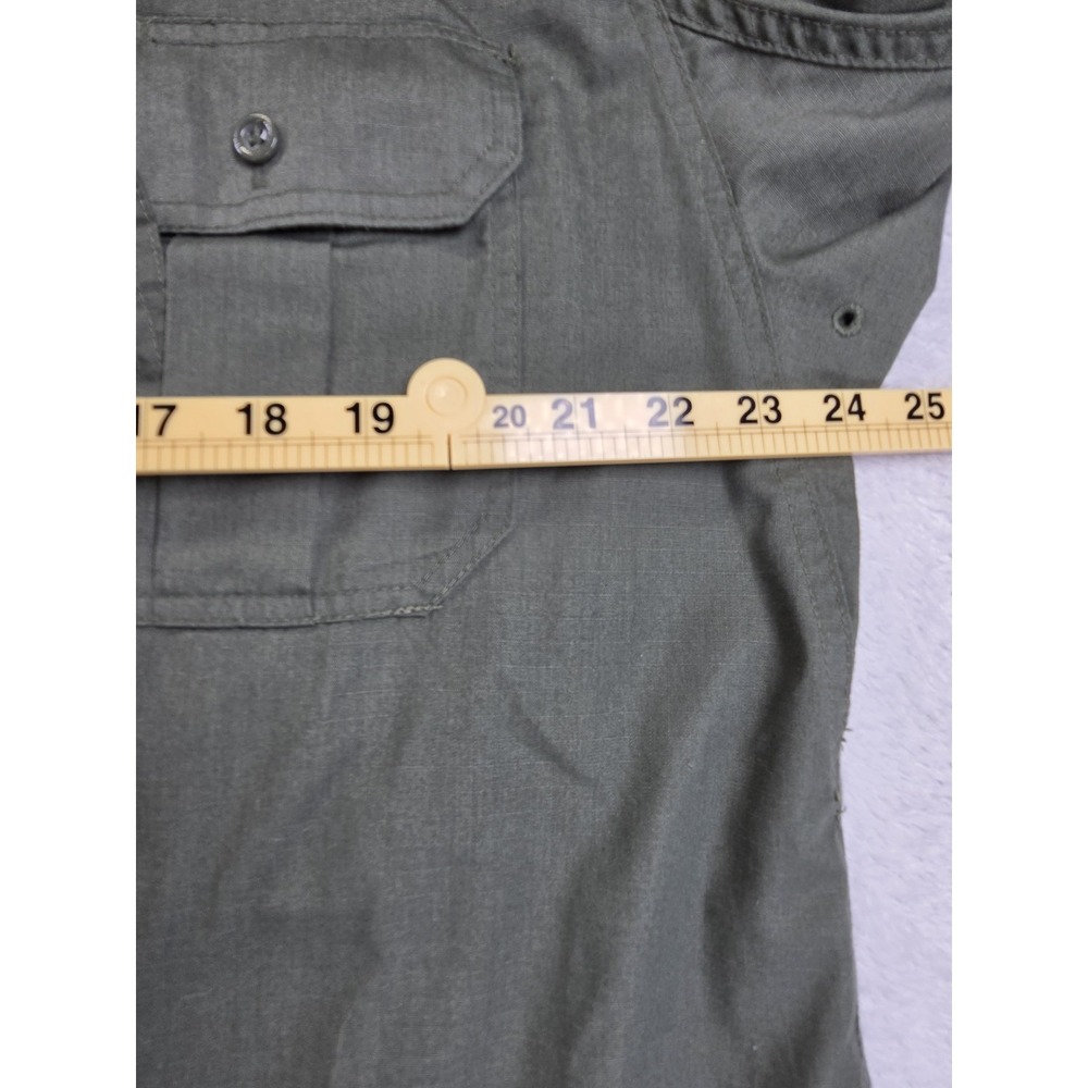 Propper Tactical Duty Shirt Mens Large Regular OD Green Long Sleeve Ripstop... - Picture 6 of 10